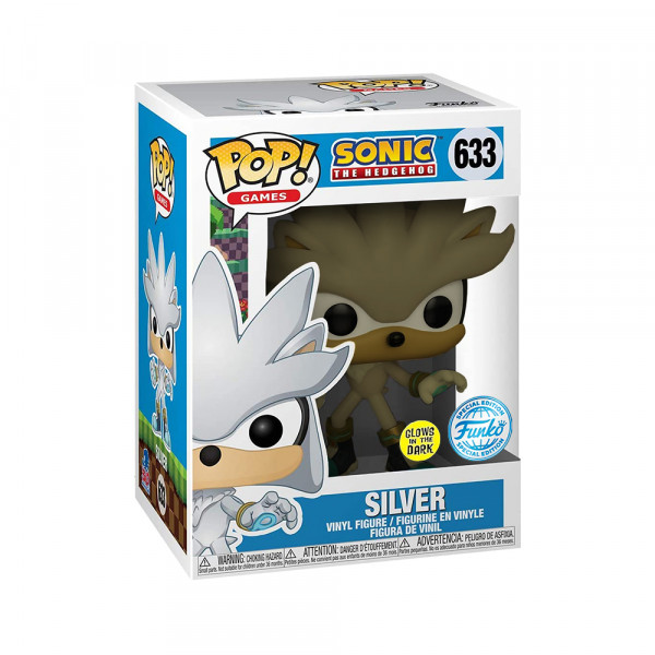 Funko POP! Sonic the Hedgehog: Silver (Glows in the Dark)